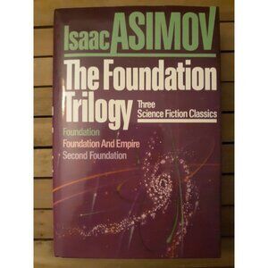 The Foundation Trilogy by Isaac Asimov Omnibus 1982 Doubleday Hardcover Book
